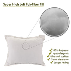 Majestic Home Goods Wales Oversized Floor Plush Pillow 54 in L x 44 in W x 12 in H