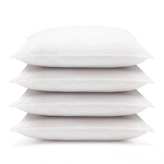 Down Alternative Soft Bulk Pillow 4 Pack by DOWNLITE® (Hypoallergenic) Std/Queen Size