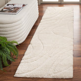 SAFAVIEH Florida Shag Staka Abstract Waves 1.2-inch Area Rug