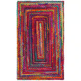 SAFAVIEH Georgine Handmade Nanny Braided Bohemian Cotton Rug