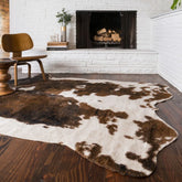 Alexander Home Yosemite Faux Cowhide Area Rug