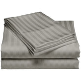 1200 Thread Count Cotton Deep Pocket Luxury Hotel Stripe Sheet Set