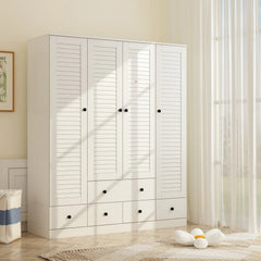 Bedroom Armoire Closet Armoire Wardrobe Closet Clothing Rod Drawer