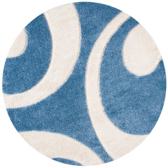 SAFAVIEH Florida Shag Rositha Abstract 1.2-inch Thick Rug
