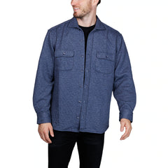 TailorByrd Men's Quilted Shirt Jacket