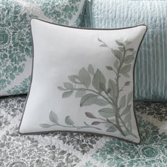 Madison Park Claire Aqua Printed 6-piece Day Bed Cover Set