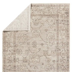 Camille Floral Gray/ Brown Area Rug