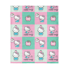 Sanrio Hello Kitty Silk Touch Sherpa Throw Blanket
