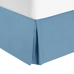 Nestl Luxury Pleated Full Size 14 inch Drop Bed Skirt