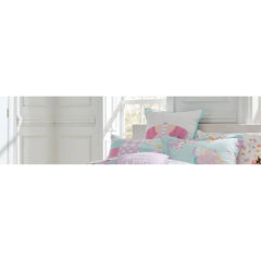 Lullaby Bedding Butterfly Fairy Cotton Quilted Euro Shams