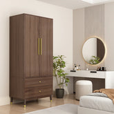 31.5"Wx70.9"H Armoire Wardrobe Storage Cabinet Closet Hanging Drawers