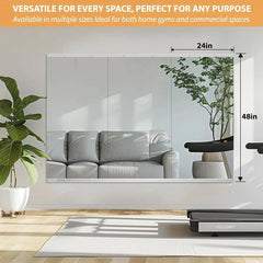 Large Full-Length Mirror for Home Gym Yoga and Dance Studio