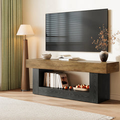 63 Inches Long TV Stand for TVs Up to 70 Inches - 15.75" D x 63" W x 23.62" H