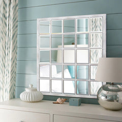Allan Andrews Metal Framed Beveled Superior Wall Mirror