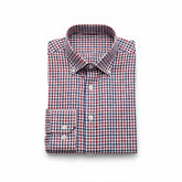 Nautica Men's Wrinkle-Resistant Check Performance Dress Shirt