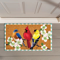 Bird Bunch Coir Door Mat