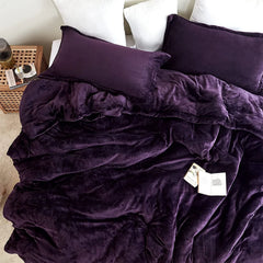 The Original Plush - Coma InducerĀ® Oversized Comforter Set - Midnight Purple