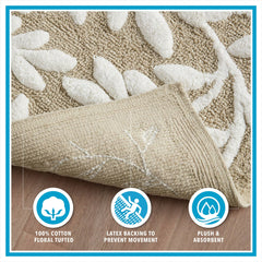 Madison Park Belle Cotton Tufted Bath Rug