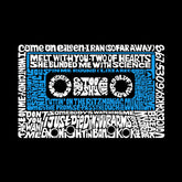 LA Pop Art Men's Premium Blend Word Art T-shirt - 80s One Hit Wonders