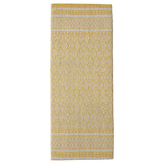 Luxurious Woven Cotton Kitchen Runner Mat Rug - Anti-Fatigue, Anti-Skid, Cushioned - 18''x48''