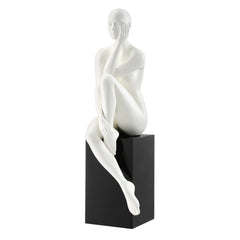 Lady Antoinette Resin Sculpture with Base