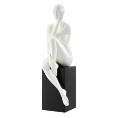 Lady Antoinette Resin Sculpture with Base