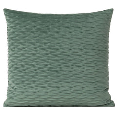 Siscovers Fluctuate Pleated Velvet Throw Pillow