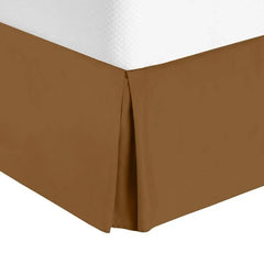 Nestl Luxury Pleated Queen Size Bed Skirt - 14" Drop