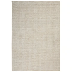 Calvin Klein Ridge Modern High Low Ribbed Area Rug