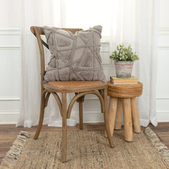 Rizzy Home Tufted Geometric Throw Pillow Cover