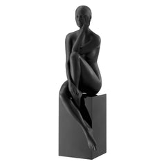 Lady Antoinette Resin Sculpture with Base