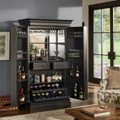 Boudicca Bar with Wine Storage Cabinet by iNSPIRE Q Classic