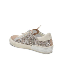 Dolce Vita Zina Leather Lace-Up Sneaker