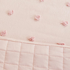 Intelligent Design Brooklyn Cotton Jacquard 5pcs w/Chenille Dots Daybed Set