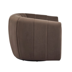 Monroe Indoor Modern Swivel Club Chair by Christopher Knight Home