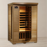 HeatWave Coronado 2-Person Hemlock Infrared Sauna with 6 Carbon Heaters
