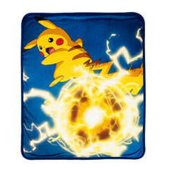 Pokemon Electro Shock Silk Touch Sherpa Throw Blanket