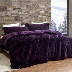 The Original Plush - Coma InducerĀ® Oversized Comforter Set - Midnight Purple