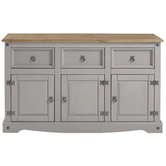 Wood Buffet Sideboard Corona Gray | Furniture Dash