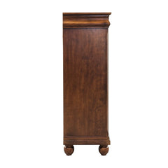 Rustic Traditions 5 Drawer Chest in Rustic Cherry