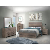Brantford Farmhouse Panel Bedroom Set Barrel Oak