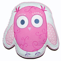 Cozy Line Pink Owl Cotton Quilt Bedding Set