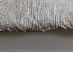 Jay 7 Piece King Comforter Set, Polyester Velvet Deluxe Texture, White