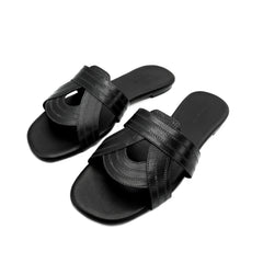 Clergerie Ivory Leather Sandal