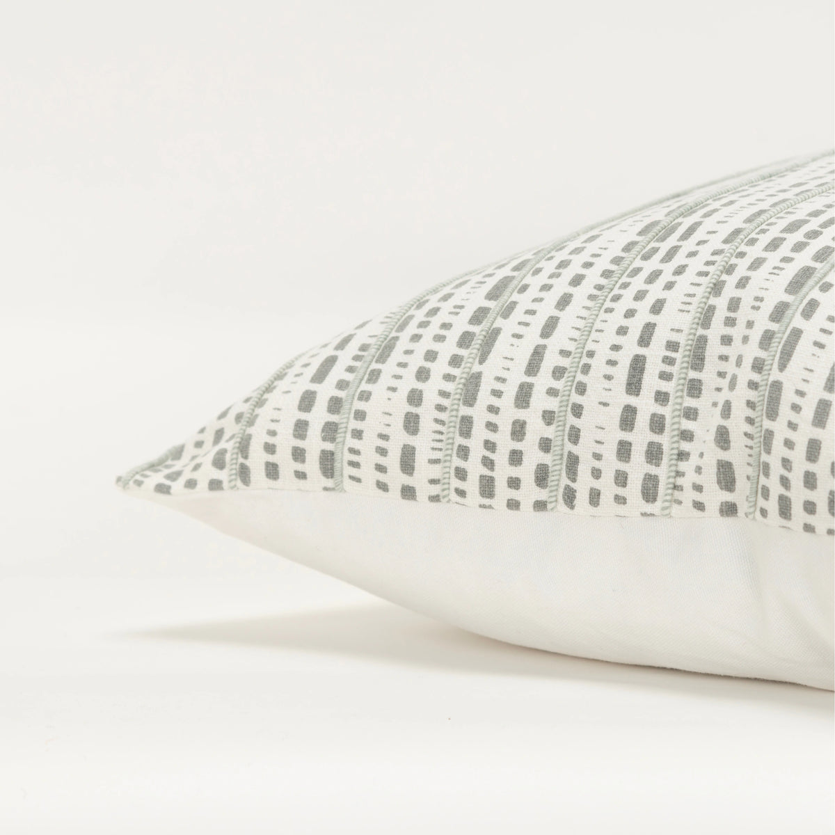 Rizzy Home Transitional Ivory Decorative Pillow Cover 20" x 20"