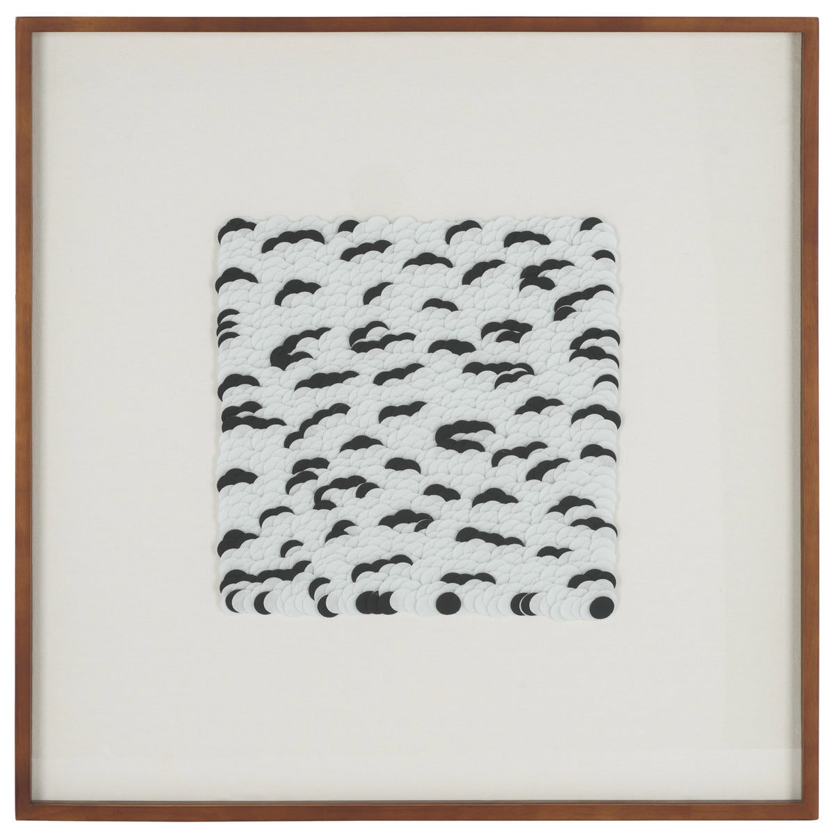 SAFAVIEH Home Nova 30-inch White/Black Framed Wall Art - Black/White