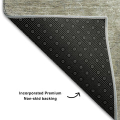 Premium Washable Super Soft Solid Imprints Mayfield Rug