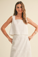 Embroidered Tank
