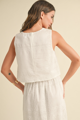 Embroidered Tank