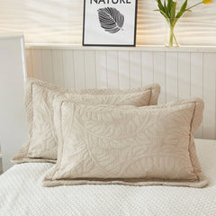 MarCielo 3 Piece Cotton Oversized Bedspread Quilt Set Tmonica
